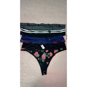 Torrid Thong Panties Size 3